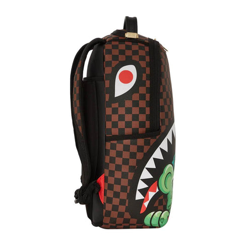 MOCHILA MARRÓN MONEY GUMP SPRAYGROUND